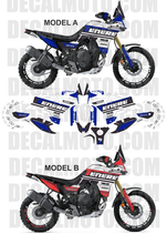 グラフィックステッカー テネレ 700 FACTORY RACING WBB 2025