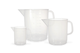 JARRA (VASO CON ASA) FORMA BAJA PP, Marca POLYLAB 6495