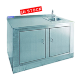 Gabinete con Tarja en Acero Inoxidable Marca: Novatech Modelo: GAT
