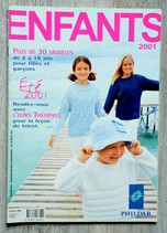 Magazine Phildar 345 - Enfants été 2001