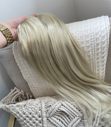 Tape-In Extensions 50-55cm  50 Gramm #60W Kühles Weißblond