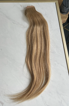 Tape-In Extensions 50-55cm  25 Gramm     #18 Dunkles Mittelblond