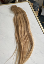 Tape-In Extensions 50-55cm  50 Gramm  #18 Dunkles Mittelblond