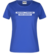 T-Shirt "Unser Verein..." blau