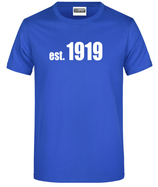 T-Shirt "1919" blau