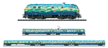 Trix 15426 Wagen-Set Touristik-Zug und 16284 BR 218 Diesellokomotive