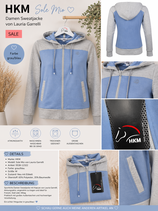 12322-26 Damen Sweatjacke