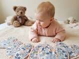 Cardigan bébé rose