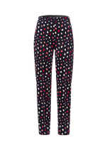 Slimfit-Hose mit Herzchenprint von RIANI