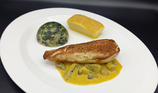 Filet de canette sauce morille