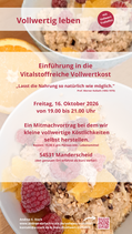 Einführung in die vitalstoffreiche Vollwertkost