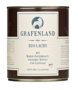 Grafenland Bio-Lachs mit Fenchel, Kokosflocken & Leinsaat, 800 gr.