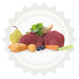 LakeFields Rind mit Karotten, Äpfeln & Karotten für WELPEN