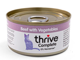 Thrive Gourmet Töpfchen Rind mit Gemüse - 12 x 75 gr.