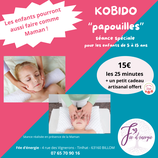 Bon cadeau Kobido "Papouilles" pour les jeunes filles de 5 à 15 ans