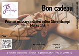 Bon cadeau - Shirotchampi - massage crânien indien