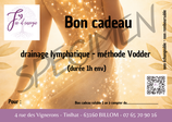 Drainage lymphatique 1h