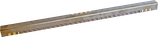 Fluglochschieber aus Edelstahl 445 x 21 mm