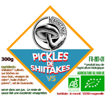 Pickles de shiitakés Bio