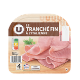 JAMBON TRANCHE ITALIENNE 4TR U 120G