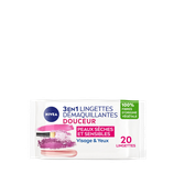 LINGETTES DÉMAQUILLANTES NIVEA