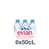 EVIAN MINERAL 6x50CL