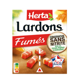 LARDONS FUMES HERTA 2x75G