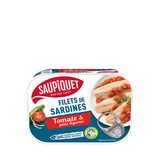 FILET SARDINE TOMATE LEGUMES SAUPIQUET