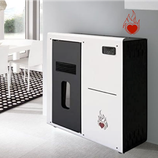 Stufa a Pellet Cuore Caldo Slim 8