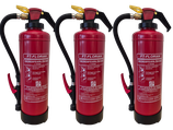 Set 3x FT-FLORIAN® Übungsfeuerlöscher Ü6SK