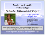 Volksmusikheft 5 - Lieder & Jodler