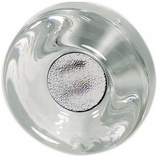 Drehknopf ø 50 mm, Serie 1306, Glas/Metall, Vierkantstift 7x35 mm