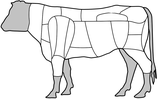 Fleisch- oder Markknochen