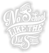 Sticker "There´s no School like the Oldschool - Vinylcut"