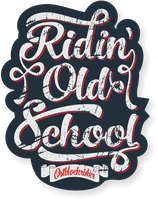 Sticker "Ridin´ Oldschool"