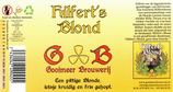 Etiket Hilfert's Blond - Niet meer verkrijgbaar!