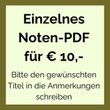 Einzelnes Noten PDF zum Preis von € 10,-
