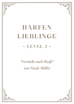 Noten Buch "Harfen Lieblinge Level 2"