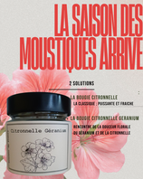 La Citronnelle Géranium -  Couvercle Noir