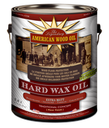 American Wood Oil Hartwachs-Öl, farblos, extra matt, 1 Liter
