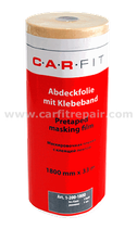 Abdeckfolie mit Klebeband