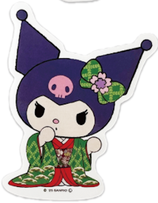《Sanrio Characters》ダイカットステッカー　クロミ