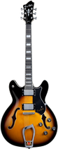Hagstrom Viking Tobacco Burst