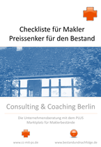 Checkliste für Makler:  Preissenker für den Bestand