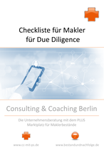 Checkliste für Makler: Tiefenprüfung von Maklerfirmen und Maklerbeständen (Due Diligence)