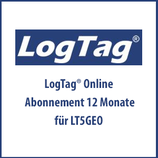 LogTag® Online Abonnement 12 Monate für LT5GEO