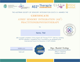 Calibration for ASI®Practitioner Certificate
