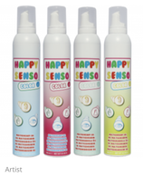 Happy Senso® ARTIST - farbiger Prickelschaum mit Duft
