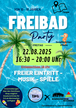 Freibad Party 22.08.2025
