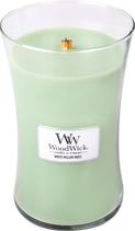 Woodwick candle white willow moss large